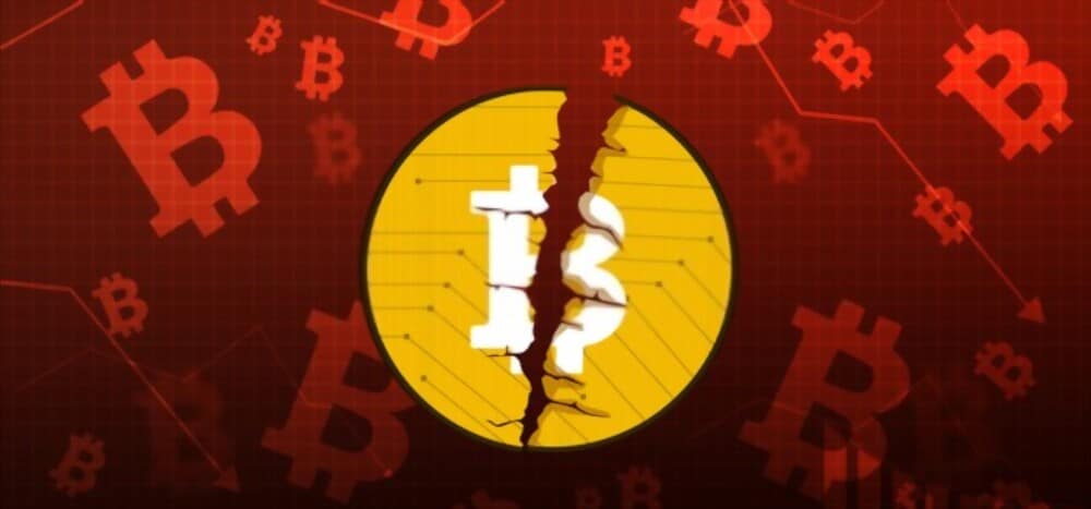 تدهور بيتكوين