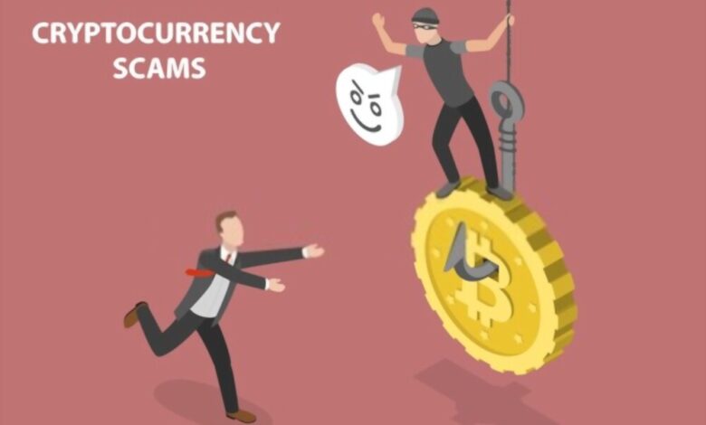 نسب عمليات الاحتيال الرقمية على البلوكشين