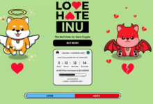 عملة Love Hate Inu من المتوقع ان تحقق نجاحات