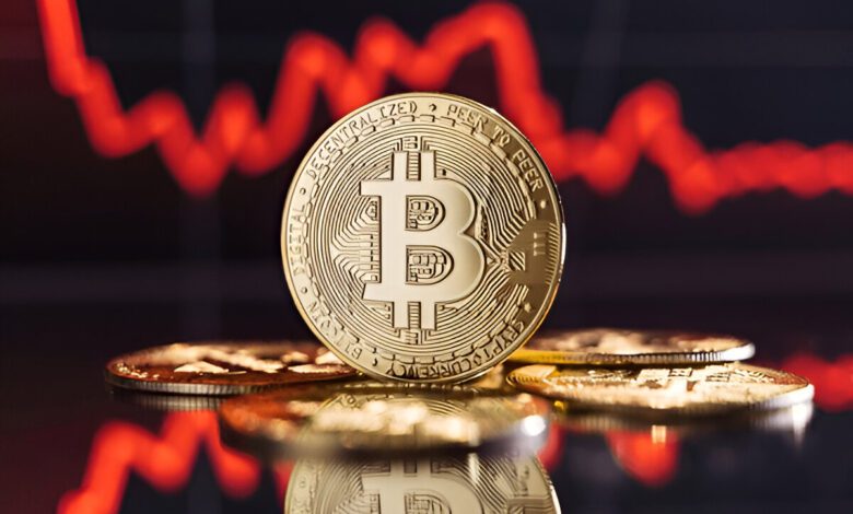 توسع خسائر العملات الرقمية والبيتكوين عند 106 ألف دولار