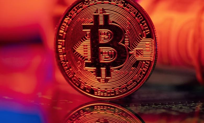 انخفاض سريع في سعر البيتكوين