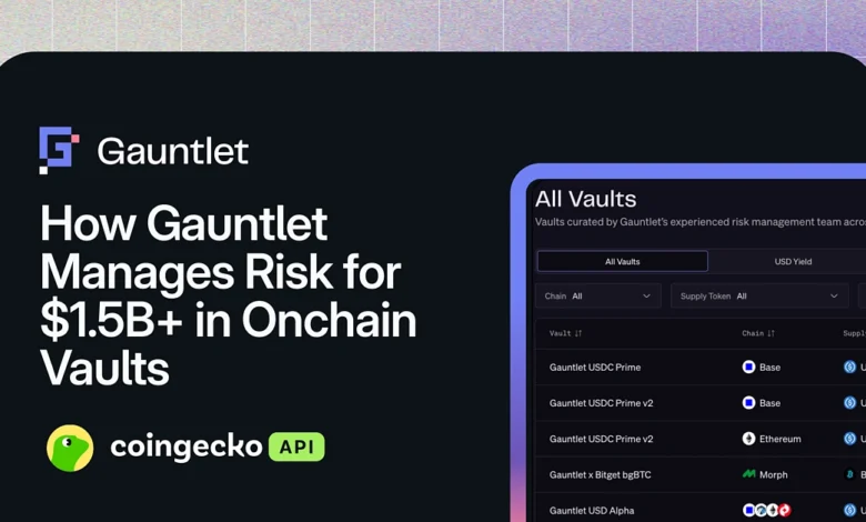 إدارة Gauntlet للمخاطر وتعزيز عوائد الخزائن الرقمية